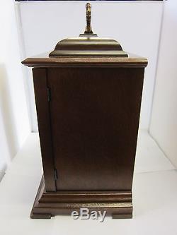 Vintage Seth Thomas Legacy 1314-4000 Wood 2-Jewel Mantel Clock