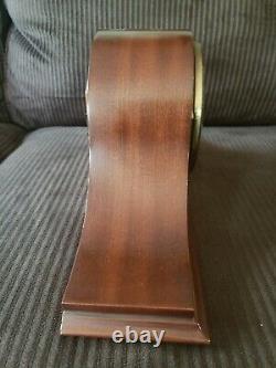 Vintage Seth Thomas Mahogany 8 Day Westminster Chime Mantle Clock Working