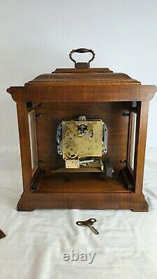 Vintage Seth Thomas Mantel Bracket Clock Triple Chime Royal Seth Large 18 Size