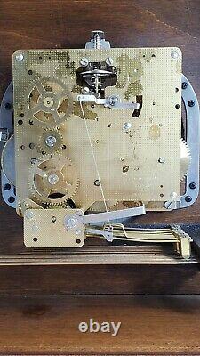Vintage Seth Thomas Mantel Bracket Clock Triple Chime Royal Seth Large Size