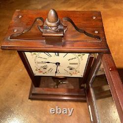 Vintage Seth Thomas Mantle Clock Very Nice! Chimes Half And Hour Works Great