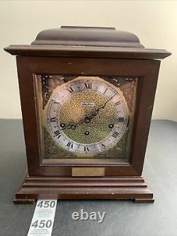 Vintage Seth Thomas Mantle Clock Wind-Up Model A403-001 Germany 2 Jewel and Key