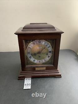 Vintage Seth Thomas Mantle Clock Wind-Up Model A403-001 Germany 2 Jewel and Key