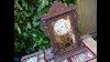 Vintage Seth Thomas Mantle Clock With Key And Pendulum Wooden Case