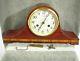 Vintage Seth Thomas Mantle Clock With Key Wood Chimes E531-000 Germany Usa