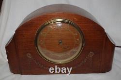 Vintage Seth Thomas Mantle Electric Clock 1703 Swags Design