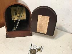 Vintage Seth Thomas Northbury Westminster Chime Mantle Clock 124 Mvt
