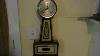 Vintage Seth Thomas Pendulum Wall Banjo Wall Clock With Brass Top Eagle 25 Tall