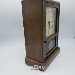 Vintage Seth Thomas Salem 8 Day Shelf Mantle Clock