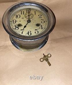 Vintage Seth Thomas Ships Bell Clock