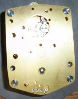 Vintage Seth Thomas Ships Bell Clock with Second Hand 5165 4603 Needs Serviced