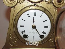 Vintage Seth Thomas Sons & Co Torquato TASSO Figural Clock Not Running No Key