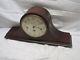 Vintage Seth Thomas Tambour Camel Back Shelf/mantle Westminster Chime Clock