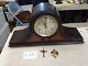 Vintage Seth Thomas Tambour Westminster Chime Clock & Key