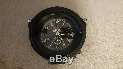 Vintage Seth Thomas US Navy WWII Course Clock Mark 2 Model 1 #21359