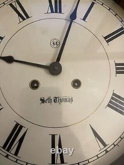 Vintage Seth Thomas Wall Clock Made In Germany