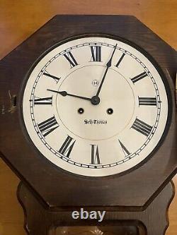 Vintage Seth Thomas Wall Clock Made In Germany