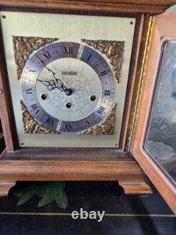 Vintage Seth Thomas Westminster Chime Mantle Clock with key
