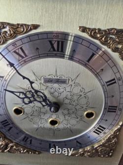 Vintage Seth Thomas Westminster Chime Mantle Clock with key