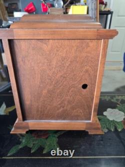 Vintage Seth Thomas Westminster Chime Mantle Clock with key