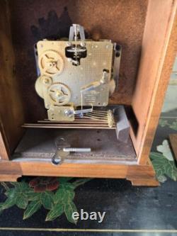 Vintage Seth Thomas Westminster Chime Mantle Clock with key