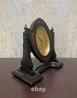 Vintage Seth Thomas Wood American Table Clock Mechanical Operating