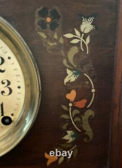 Vintage Seth Thomas Wood Shelf Mantle Clock Does not Work