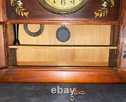 Vintage Seth Thomas Wood Shelf Mantle Clock Does not Work