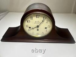 Vintage Seth Thomas Woodbury 8 Day Westminster Chime Mantle Clock Germany