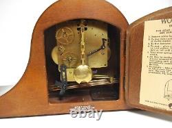Vintage Seth Thomas Woodbury 8 Day Westminster Strike Chime Mantle Clock