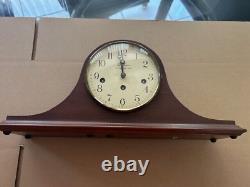 Vintage Seth Thomas Woodbury Westinster Chime 8 Day Mantle Clock German Movement