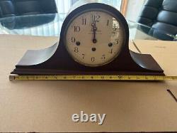 Vintage Seth Thomas Woodbury Westinster Chime 8 Day Mantle Clock German Movement