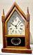 Vintage Seth Thomas Wooden Cathedral Style Mantel Clock Model E512-000, Electric