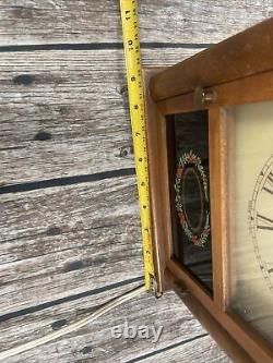Vintage Seth Thomas Wooden Cathedral Style Mantel Clocks, Electric