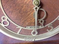 Vintage Seth Thomas mantle clock #3695 Electric Keeps Time 1930's serviced