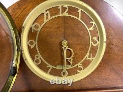 Vintage Seth Thomas mantle clock #3695 Electric Keeps Time 1930's serviced