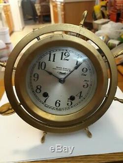 Vintage Seth Thomas ship clock pat cct 25 1921