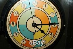 Vintage Very Rare Seth Thomas Usaaf Wwii Sector Clock Nice & Original W. E. Case