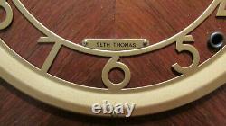 Vintage Working Seth Thomas Electric Art Deco 13.5 Mantle Clock