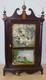 Vtg Replica 60s Seth Thomas Pillar And Scroll Shelf Clock