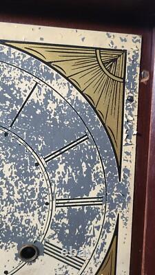 Vtg Replica 60s SETH THOMAS PILLAR AND SCROLL SHELF CLOCK