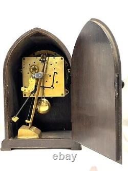Vtg SETH THOMAS #124 Westminster Chime Mantle Clock Refurbished&tested