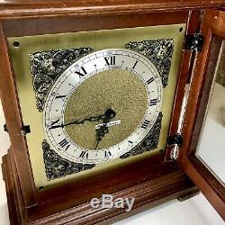 Vtg SETH THOMAS Mantel Clock Westminster Chime Electric 5711