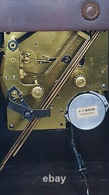 Vtg SETH THOMAS Mantel Clock Westminster Chime Electric LEGACY 6419 Parts Repair