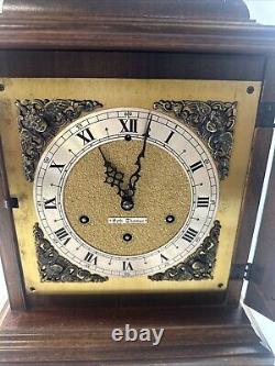 Vtg Seth Thomas 8 Day Legacy 2W 3 jewel Chime Mantle Clock withkey & Pendulum