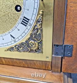 Vtg Seth Thomas 8-Day Legacy-3W & Legacy-IV Mantle Clock Westminster Chime