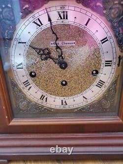 Vtg Seth Thomas 8-Day Legacy-3W & Legacy-IV Mantle Clock Westminster Chime