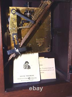 Vtg Seth Thomas Legacy IV Westminster Chime Key Wound Mantle Clock MAKE OFFER