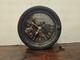 Vtg Seth Thomas Wwii U. S Navy 24 Hour Military Clock. Functional, With Key