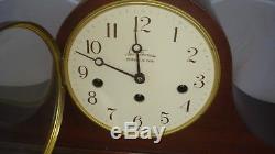 Vtg Seth Thomas Woodbury Westminster Chime Mantle Clock Germany A401 Mvt withKey
